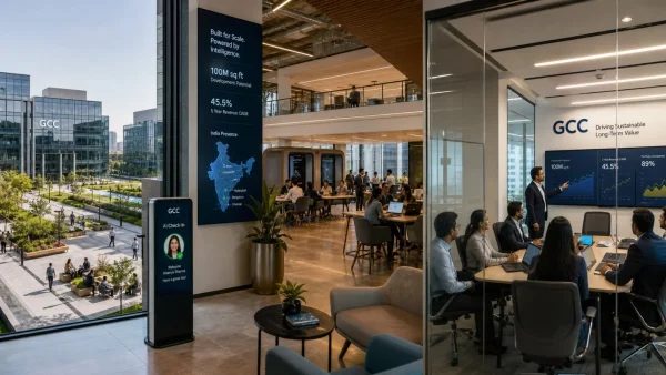 India’s Flex Office Market Surges with GCCs Leading Enterprise Infrastructure Shift