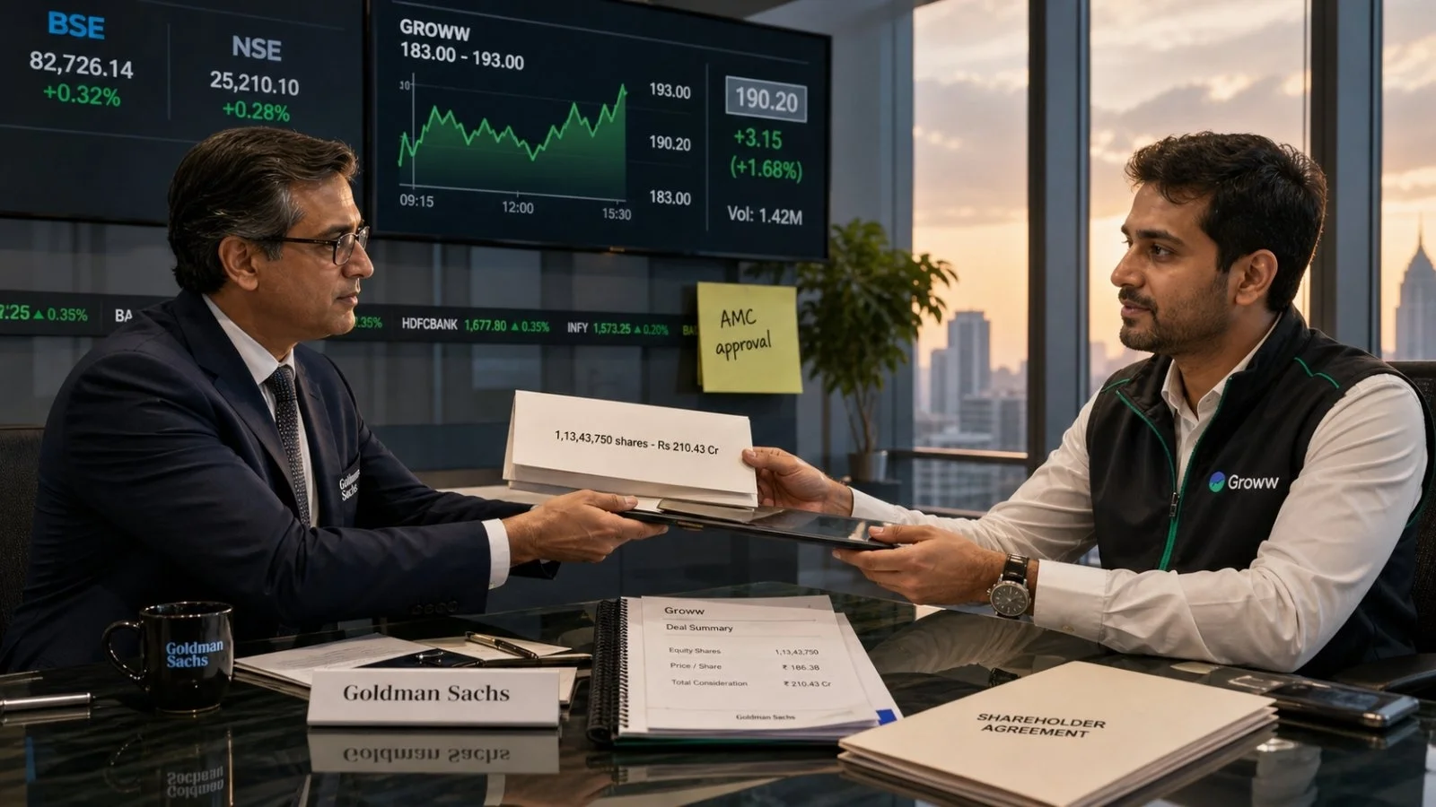 Goldman Sachs Enters Groww with Rs 210 Crore Share Purchase