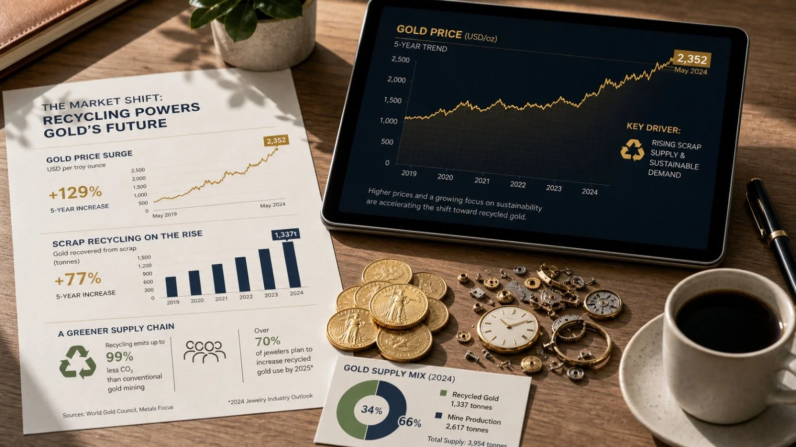Gold's Rise Transforms Watch Resale Strategies