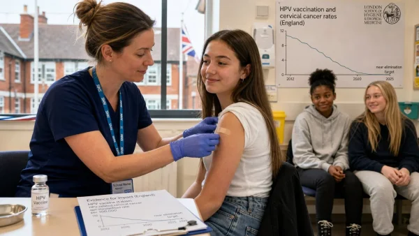 HPV Vaccination Eliminates Cervical Cancer Deaths in Young Women in England