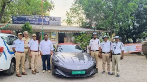 Hyderabad Minor Drives MG Cyberster, Legal Action Follows