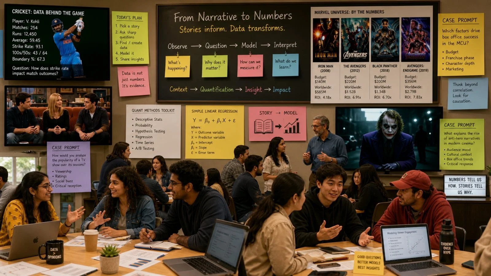 IIM Ahmedabad's Creative Use of Film in Statistics Education