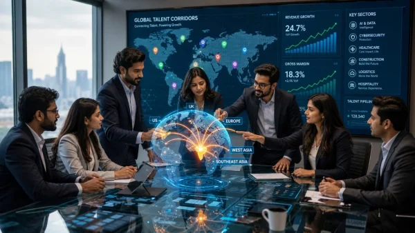 Indian Staffing Firms Expand Globally to Meet Rising Demand for High-Skill Roles