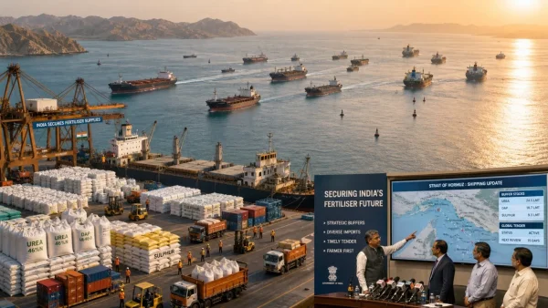India Secures Fertiliser Supply Amid Hormuz Disruption with Strategic Measures