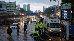 Mumbai Suburbs Hit by Intense Overnight Rainfall