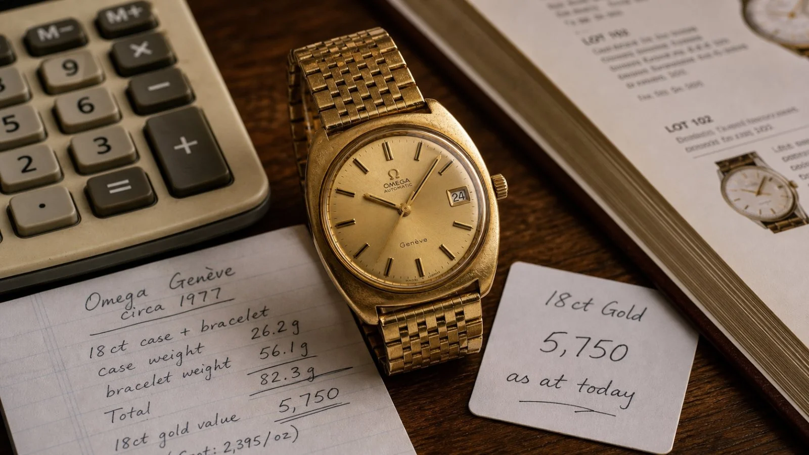 Luxury Watches Melted as Gold Prices Soar