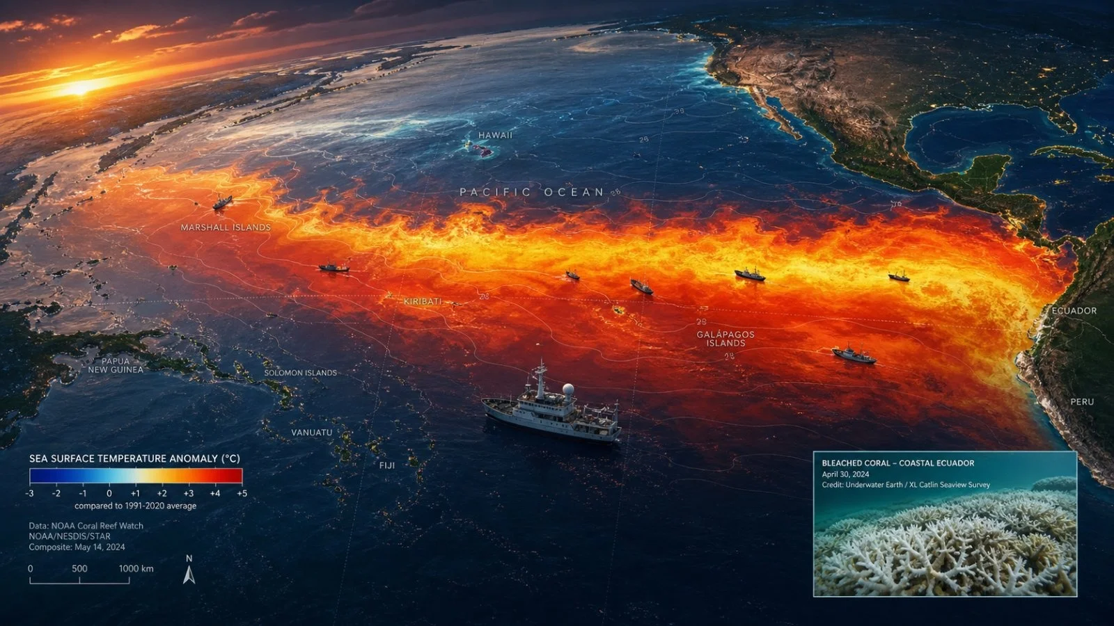 Marine Ecosystems at Risk: El Nino's Escalating Threat
