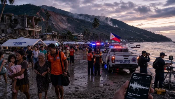 Southern Philippines Faces New Quake After Deadly 7.8 Event, No Tsunami Alert Issued