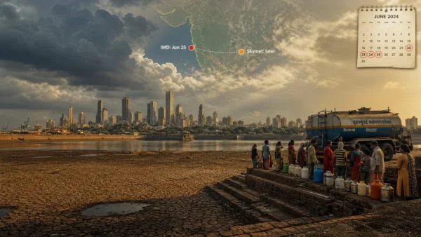 Mumbai Monsoon Delays: IMD and Skymet Forecasts Extend Onset to Late June Amid Heat Concerns