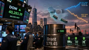 Dow Surges as Oil Dips Below $80 on US-Iran Deal News