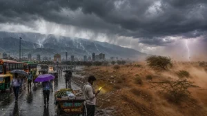 Northwest India Braces for Rain and Wind Alerts