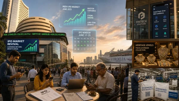 India’s IPO Market Rebounds: Upcoming Public Issues Worth Rs 3,500 Crore