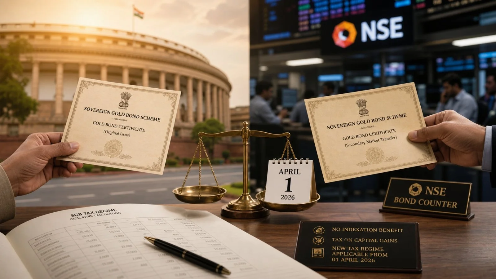 SGB Tax Update: Original Buyers Exempt, Secondary Face LTCG