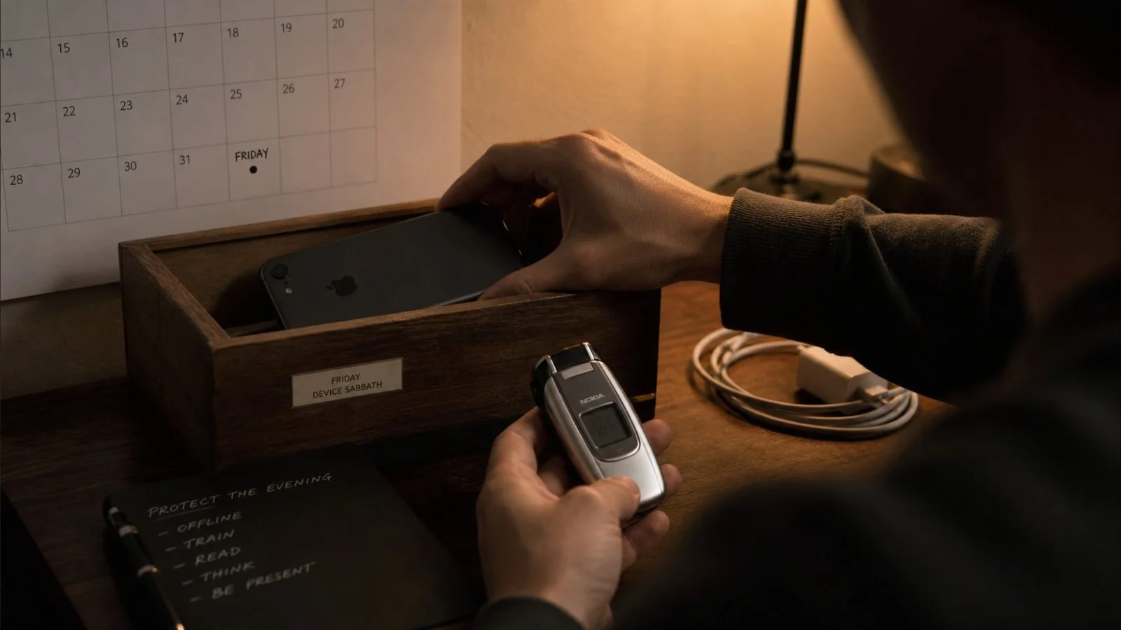 Siddharth Bhimani's Weekend Digital Detox with a Flip Phone