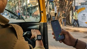 Bengaluru Auto Ride Shows UPI's Speed with Smartwatch QR