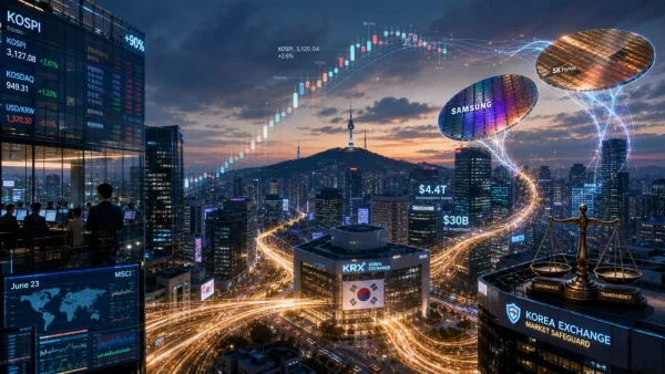 South Korea Eyes MSCI Developed-Market Status Amid AI-Driven Kospi Surge