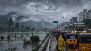 Tamil Nadu Prepares for Moderate Rain and Winds