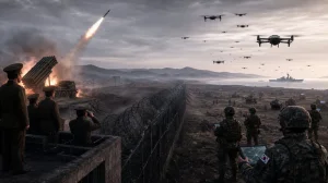 North Korea Tests Weapons, South Boosts Drone Force