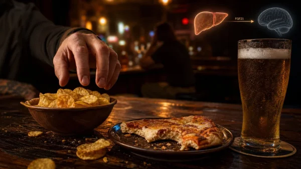 Alcohol’s Effect on Protein Cravings and Savory Snack Choices: A Biological Insight
