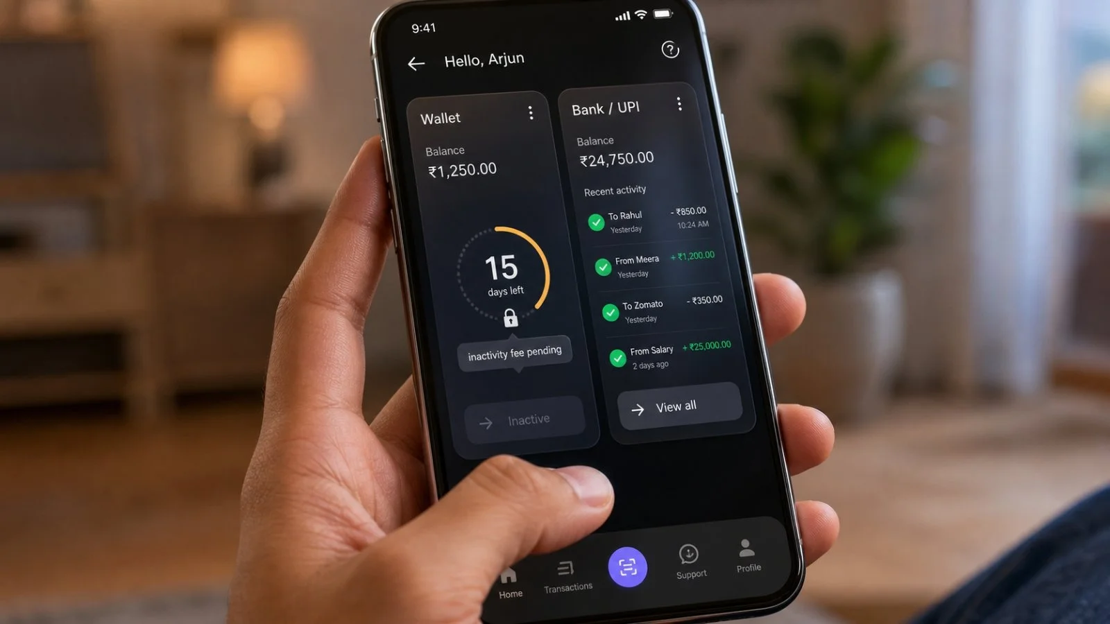 Understanding PhonePe's Wallet Inactivity Fees and UPI Safety