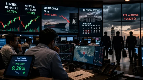 Indian Equities Brace for Volatility Amid Fed Decision, Oil Prices, and Inflation Data