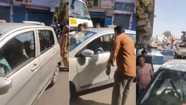 Delhi Traffic Chaos: Wrong-Lane Driver’s Refusal Sparks Online Debate on Accountability