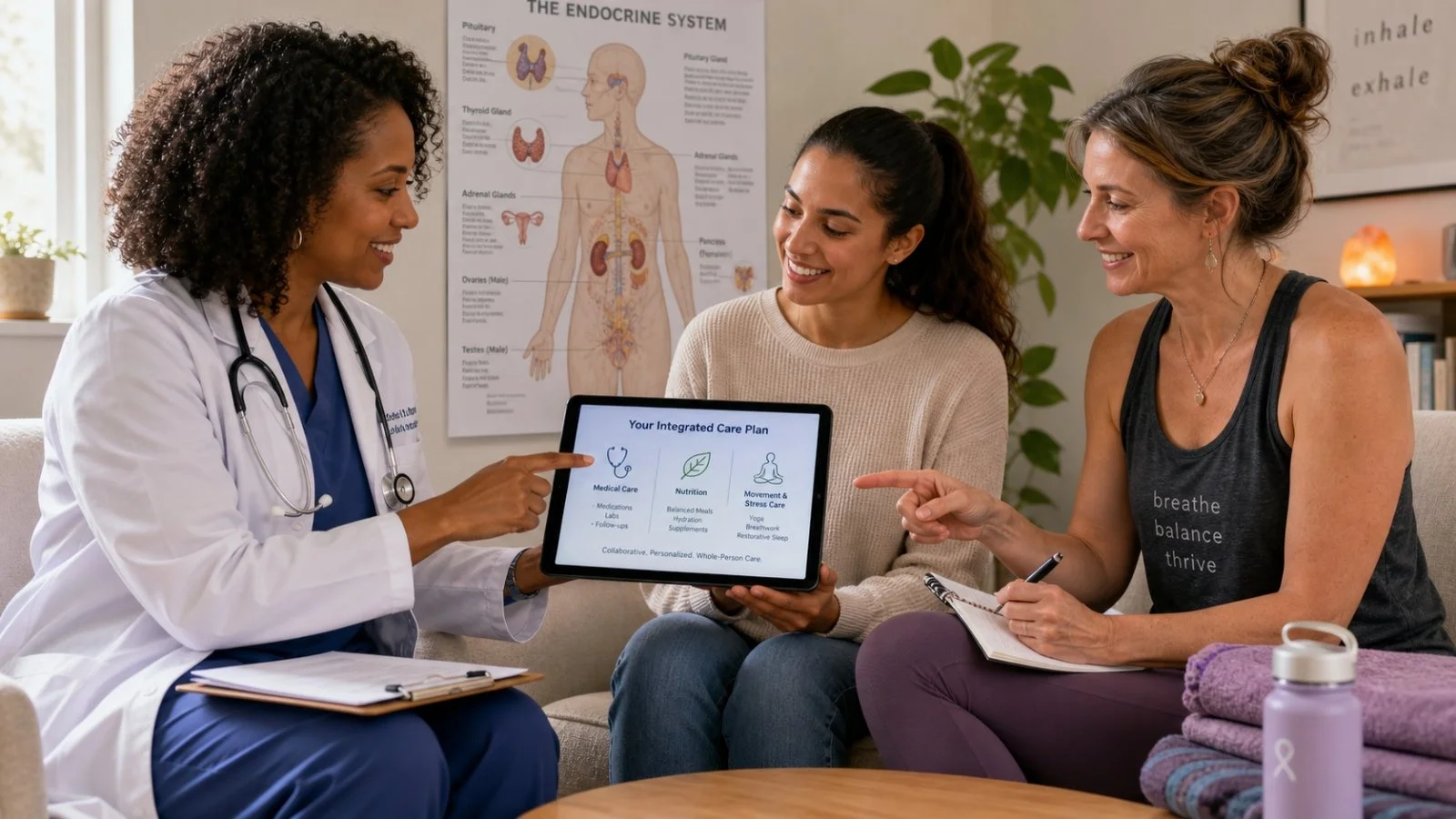 Yoga and Medical Care: A Comprehensive Approach to PMOS