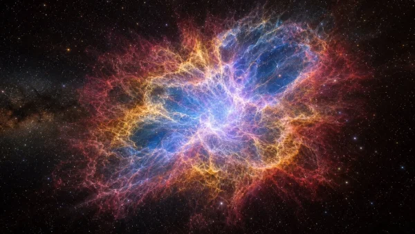 A supernova dazzled Earth in 1054; Hubble reveals its expansion today