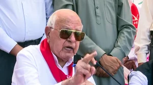 Farooq Abdullah's J&K Statehood Rally at Jantar Mantar