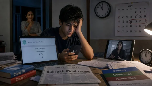 CBSE Class 10 Results Delay: Impact on Admissions, Stream Choices, and Student Stress