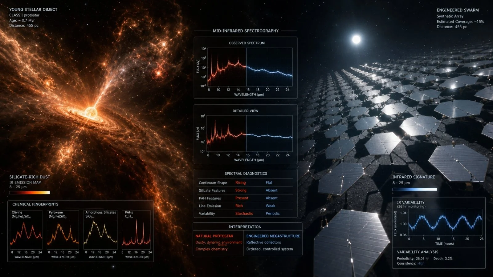 Could Dyson Swarms Explain Cold Stars in Our Galaxy?