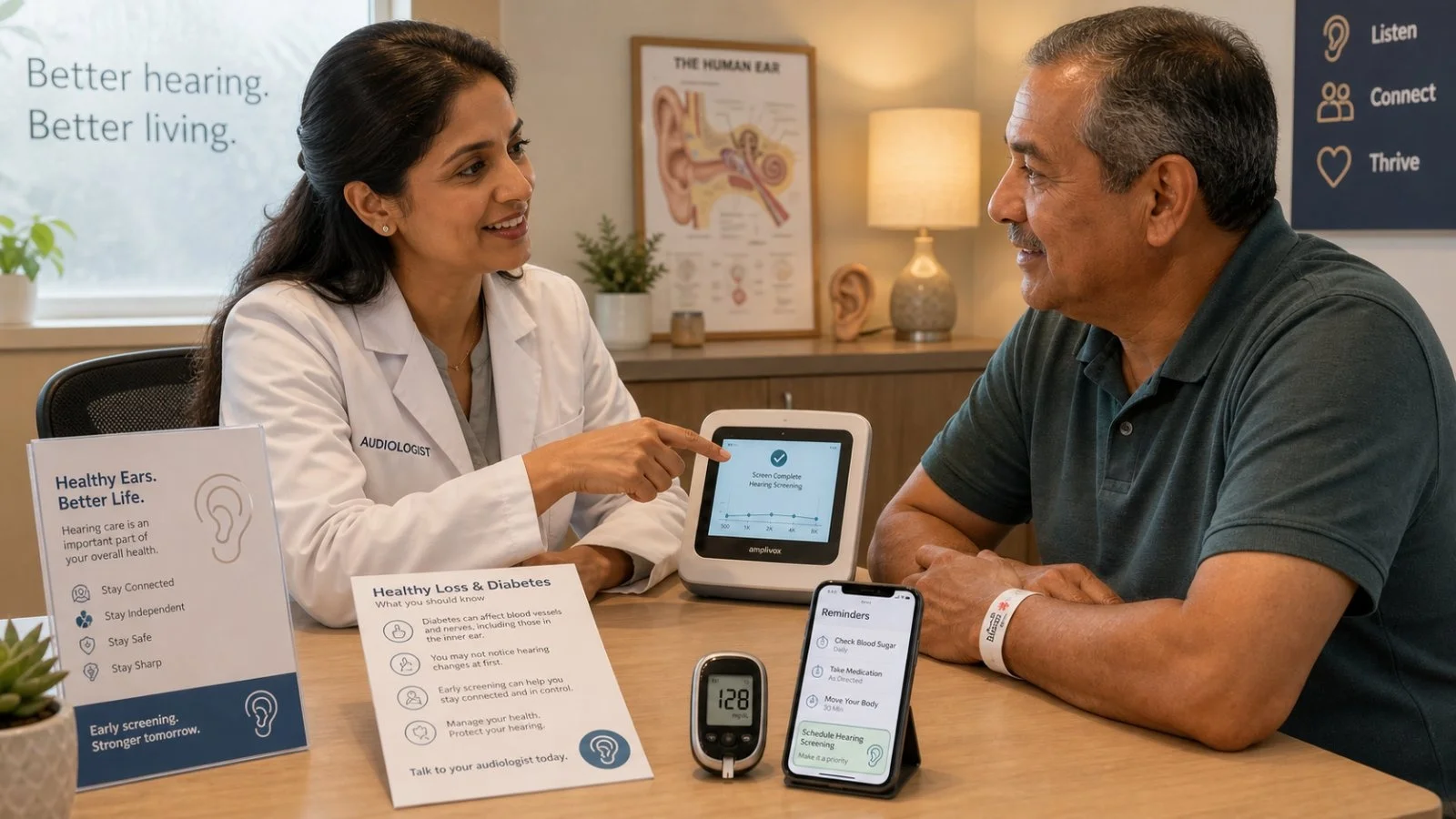Diabetes and Hearing: The Importance of Early Screening