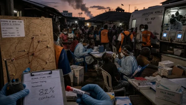 Ebola Outbreak in DRC: Rapid Spread and Challenges in Containment Efforts