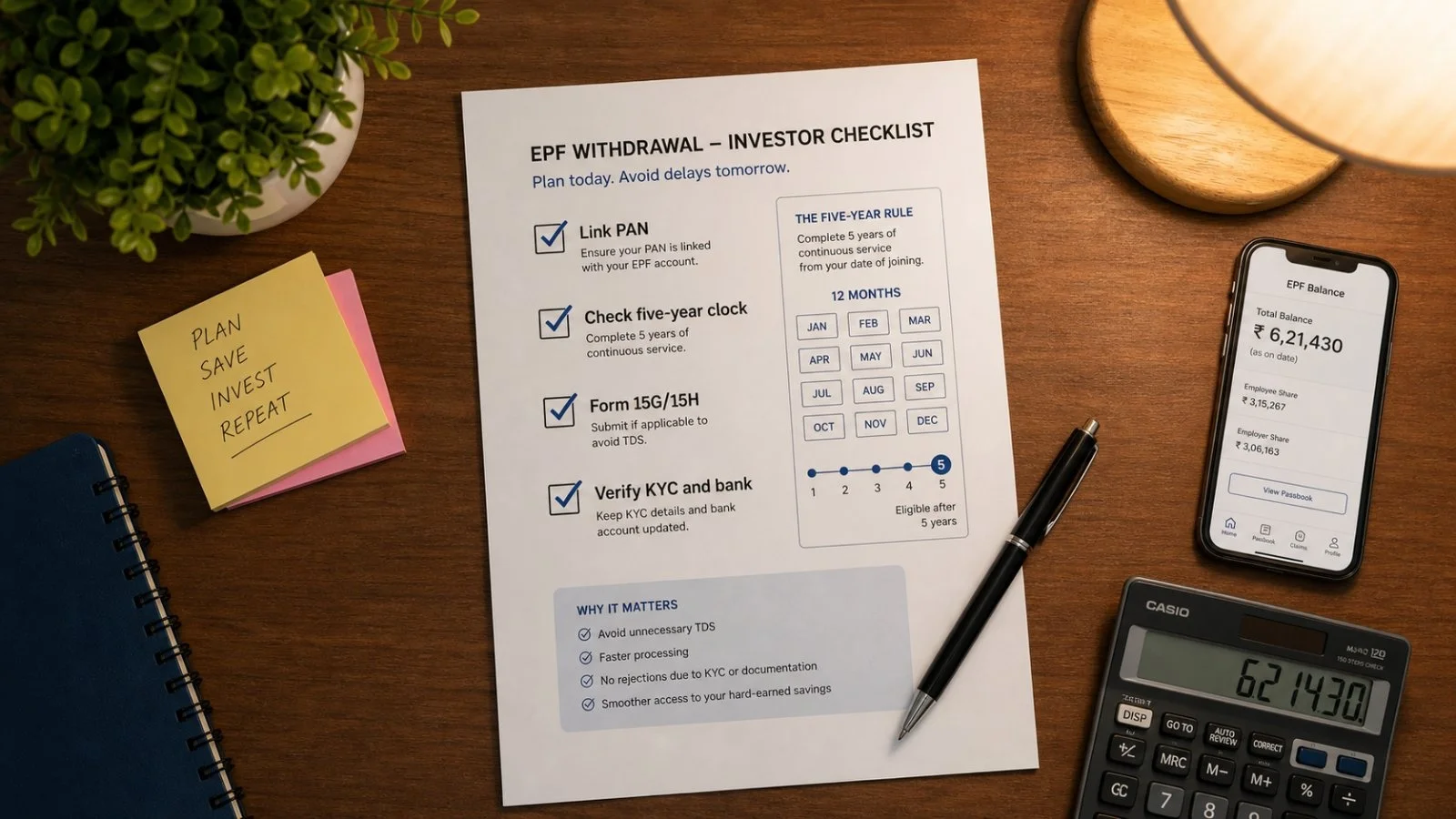 EPF 2026: Simplified Withdrawals and Tax Strategies