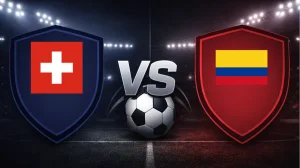 Lineups Coming Soon: Switzerland vs Colombia