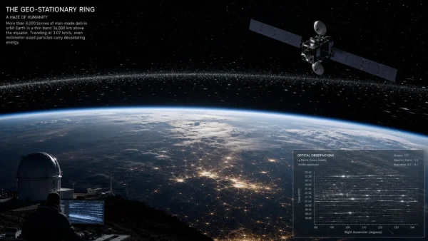 Hidden Space Junk in Geostationary Orbit Threatens Satellite Safety and Connectivity