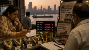 Gold Prices Fall as Oil Prices Surge