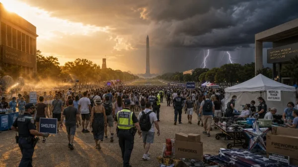 Extreme Weather Forces Changes to America 250 and July 4th Celebrations Nationwide