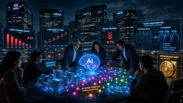 AI-Native Rivals Challenge Indian IT Giants: Revenue and Market Share at Risk