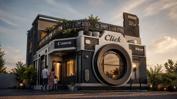 Inside ‘Click’: A 30-Year Photography Passion Becomes a Unique Camera-Themed Home