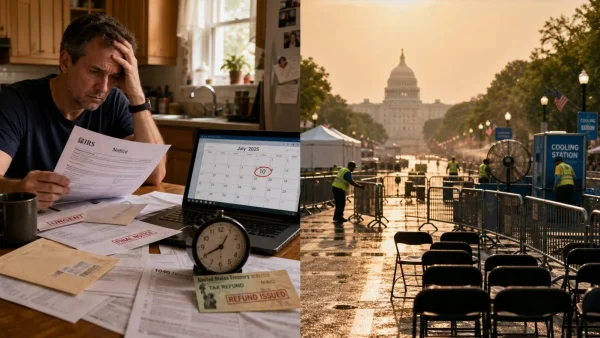 IRS Deadline for COVID-Era Penalty Refunds and Climate Risks Reshape Public Life