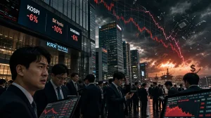Kospi Drops 6% as AI Chip Stocks Tumble