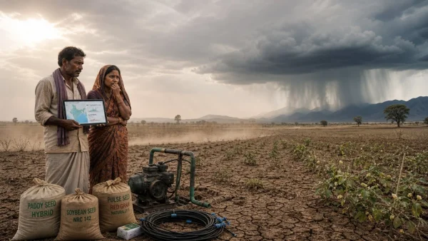 India’s Monsoon Lull: Impact on Kharif Sowing and Agricultural Outlook