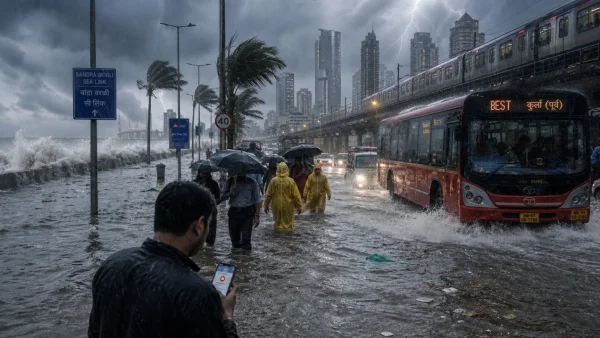 Mumbai Faces First Red Alert of Monsoon Season Amid Intense Rain and Flood Risks