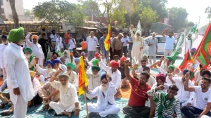 Concrete Barricades Rise as Farmers Plan March