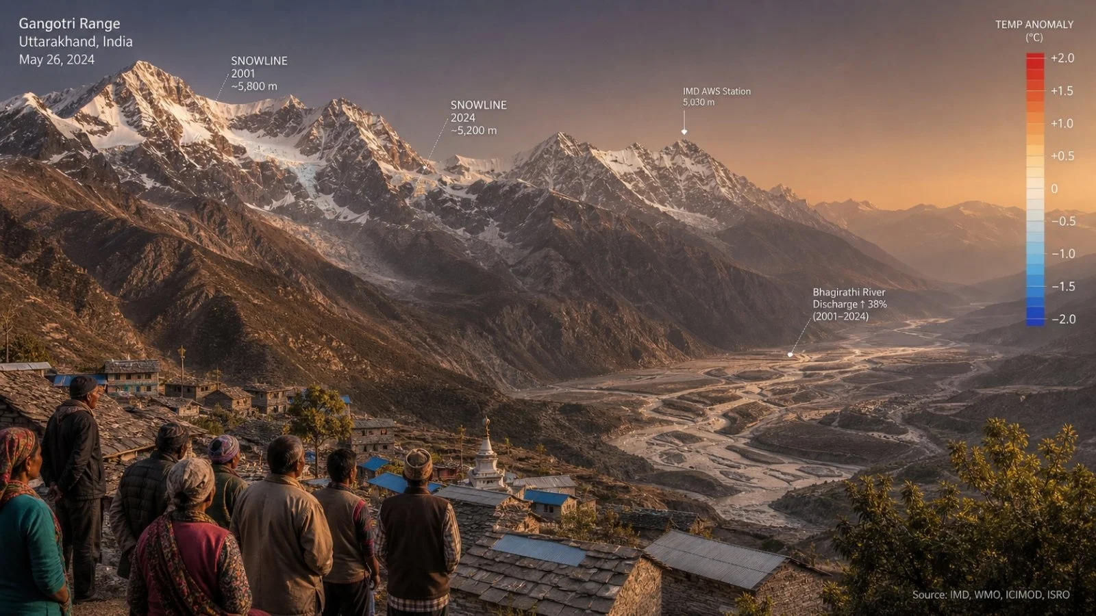 Rapid Warming in Himalayas: Implications for Water and Safety