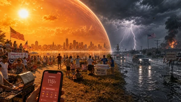 Extreme Heat and Storms Threaten Fourth of July Celebrations Across the US
