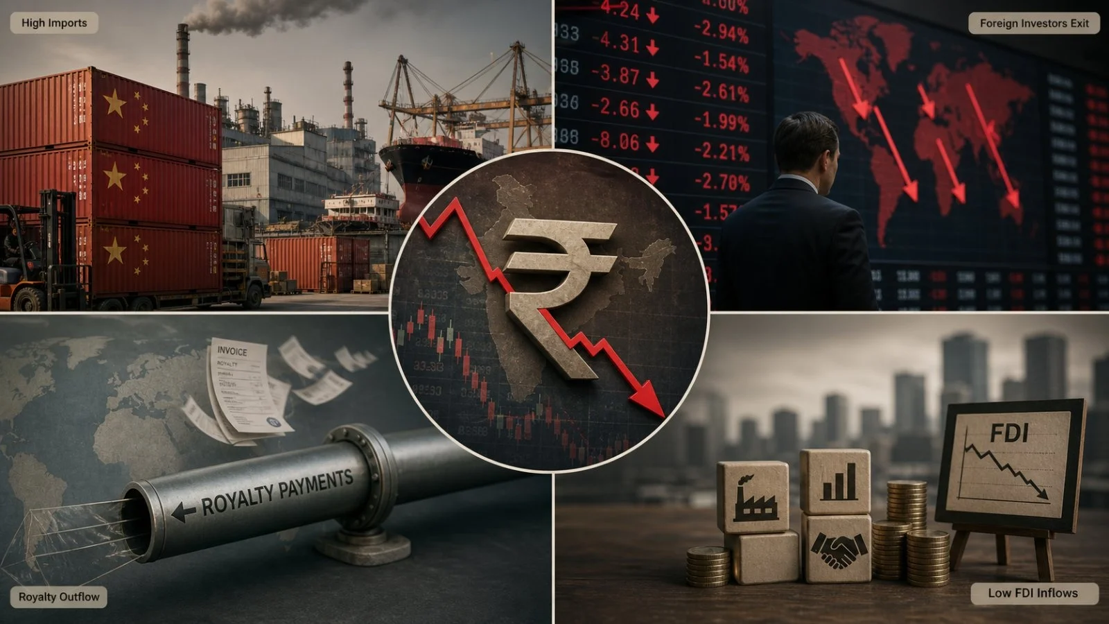 Strategic Policy and the Rupee's Exchange Rate