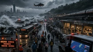 Typhoon Bavi Triggers Mass Evacuations in Asia