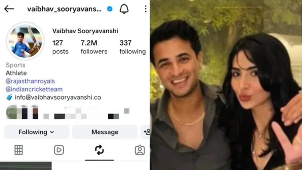 Vaibhav Sooryavanshi’s Accidental Instagram Post Sparks Buzz Amid Cricket Rise